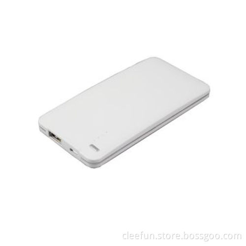 4000mAh LED ultra slim portable power bank for smartphones, iPad, iPhone, Samsung, MP3 and more